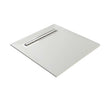 Impey Aqua-Dec Linear 4 Wetroom Former 1200x900mm with stainless steel linear drain for efficient wetroom floor drainage