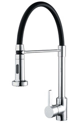 Bristan Liquorice Modern Mono Kitchen Sink Mixer Tap Pull-Down Spray - Chrome - LQR PROSNK C