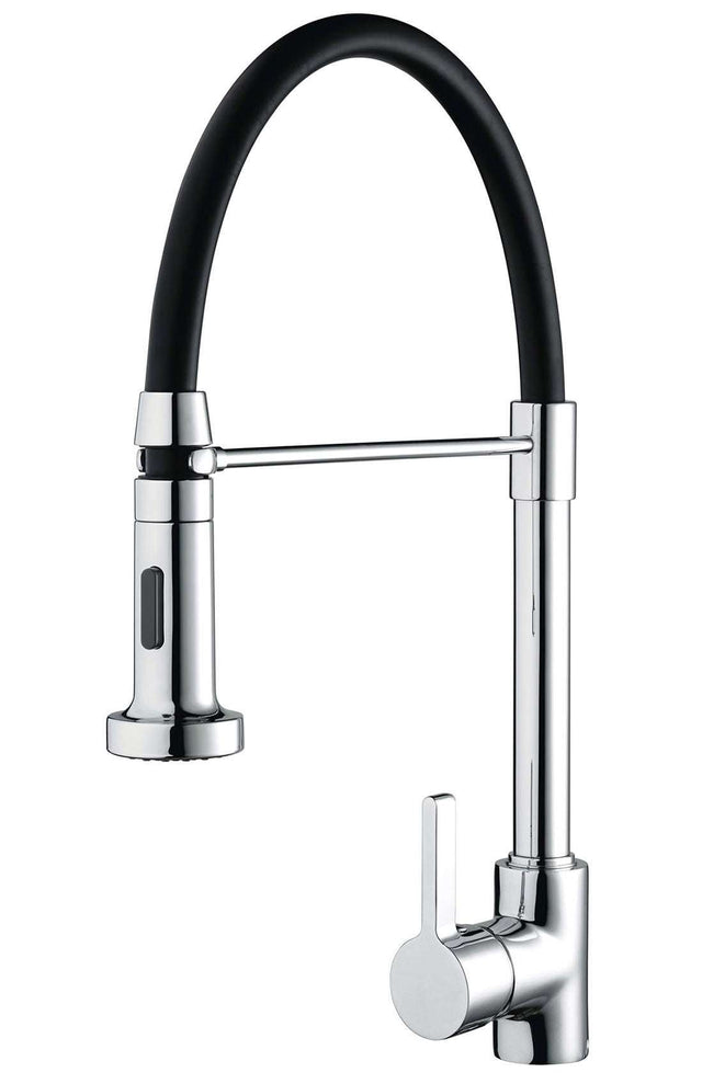 Bristan Liquorice Modern Mono Kitchen Sink Mixer Tap Pull-Down Spray - Chrome - LQR PROSNK C