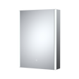 Nuie Cabinets Mirror Contemporary Meloso bathroom cabinet with soft-closing double-sided mirrored door and sleek design