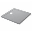 Mira Flight Safe Flat Top  Square Shower Tray 900x900mm -  Titanium - 1.1697.009.ASS21