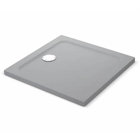 Mira Flight Safe Flat Top  Square Shower Tray 900x900mm -  Titanium - 1.1697.009.ASS21