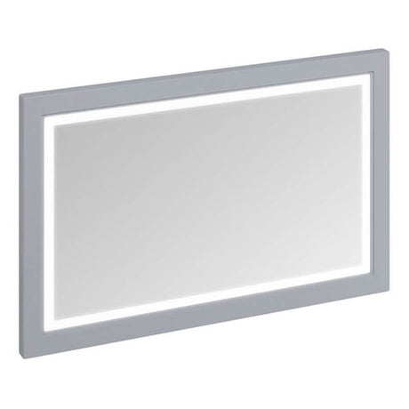 Burlington Grey Framed Bathroom Mirror With LED Illumination 1200 x 750mm - M12MG - TAP 'N' SHOWER