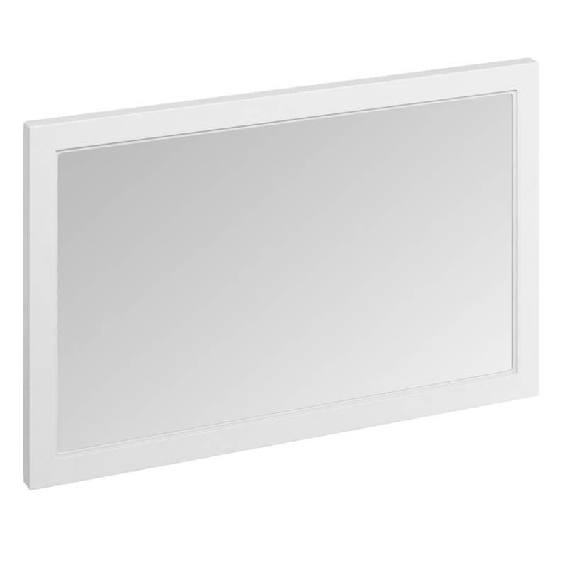 Burlington Matt White Framed Bathroom Mirror 1200 x 750mm - M12OW - TAP 'N' SHOWER
