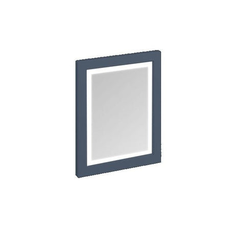 Burlington Illuminated Framed Mirror 60 x 75cm with LED illumination and infra - red switch IP44 Blue - M6MB - TAP 'N' SHOWER