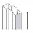 Merlyn 8 Series Chrome 'Framed' Extension Profile - M8EXT20