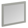 Burlington Grey Framed Bathroom Mirror 900 x 750mm - M9OG - TAP 'N' SHOWER