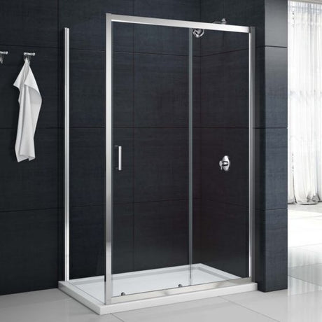 Merlyn Mbox Side Panel 700mm Wide - 6mm Glass - MBSP700