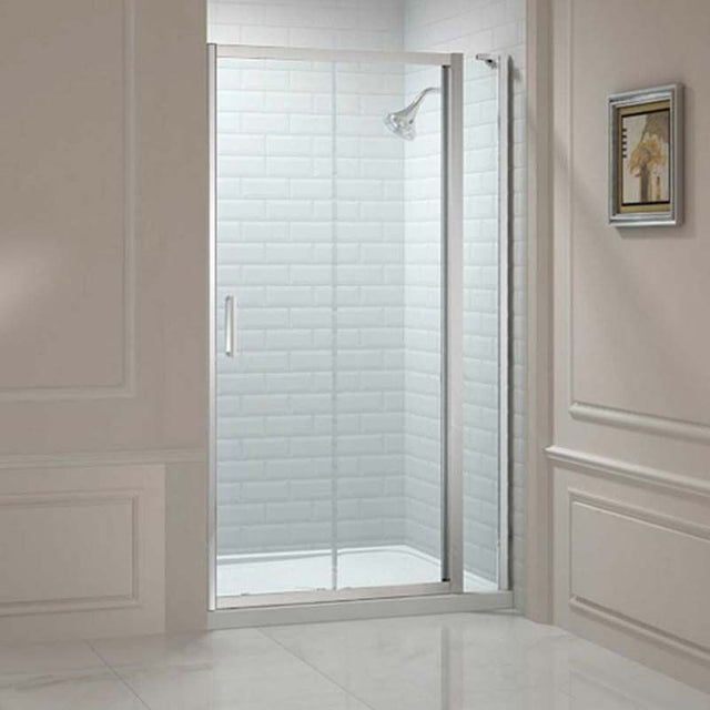 Merlyn 8 Series Sliding Shower Door and Inline Panel 1400mm - M88251H