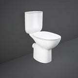 RAK Morning Rimless Close Coupled WC Pan - Alpine White - MORWC1145AWHA