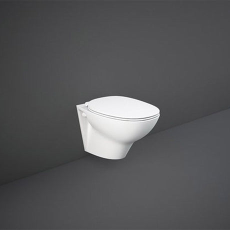 RAK Morning Rimless Wall Hung Pan - Alpine White - MORWC1445AWHA