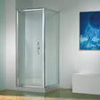 Kudos Original Straight Pivot Door 900mm - Clear - 3PD90S