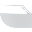 Kudos Connect 2 Right Hand Offset Quadrant Shower Tray 1200 x 900mm - White - C2TQ12090RHT