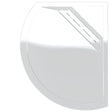 Kudos Connect 2 Right Hand Offset Curved Slip Resistant Shower Tray 1200 x 900mm - White - C2TQ12090RHSR