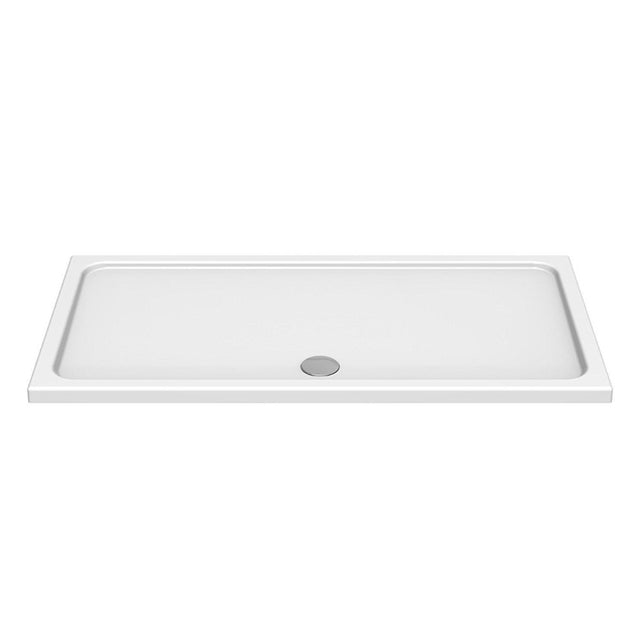 Kudos Kstone Rectangular Shower Tray 1700 x 800mm with Central Waste - White - KS17080