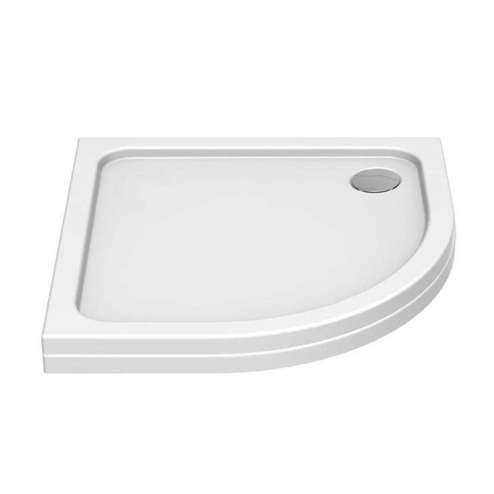 Kudos Kstone Slip Resistant Quadrant Shower Tray 1000 x 1000mm - White - KSQ100SR - TAP 'N' SHOWER