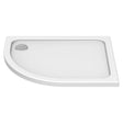 Kudos Kstone Right Hand Offset Quadrant Shower Tray 900 x 760mm - White - KSQ9076RH