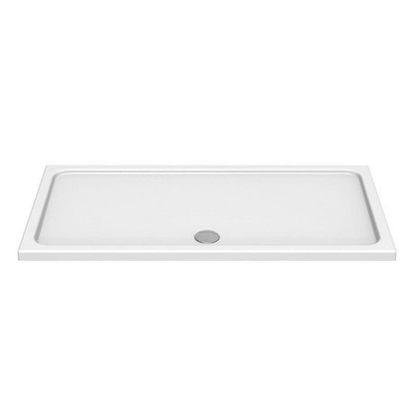 Kudos Kstone Slip Resistant Rectangular Shower Tray 1700 x 900mm with Central Waste - White - KS17090SR