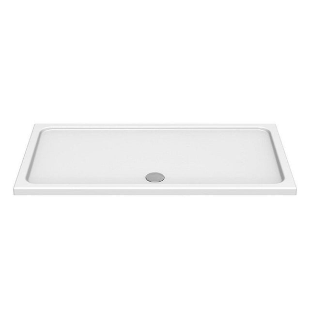 Kudos Kstone Slip Resistant Rectangular Shower Tray 1700 x 900mm with Central Waste - White - KS17090SR