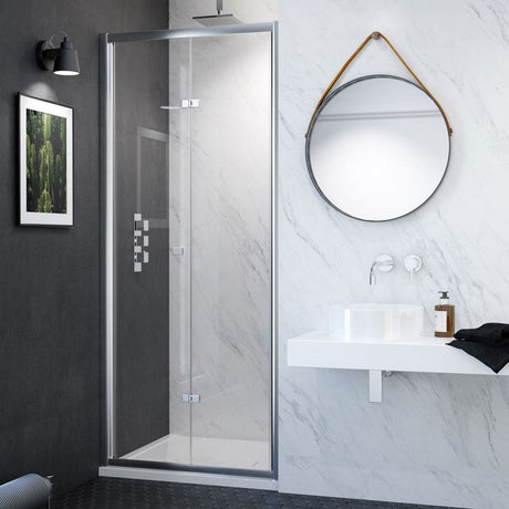 Kudos Original6 Bi-fold Shower Door 900mm - Clear - 604020