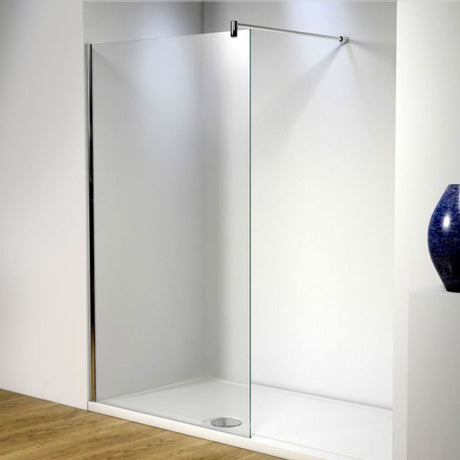 Kudos 8mm Glass Ultimate Wetroom 1000mm Glass Panel - Clear - 5WP1000