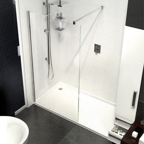 Kudos Ultimate Complete Walk-in Recess Enclosure 1400mm Package - Clear - 7WIR1470