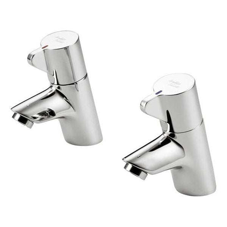 Armitage Shanks Piccolo 21 Basin Taps with Dual Indices - Chrome  - B8