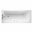Armitage Shanks 1700mm x 700mm 2 Tap Hole Sandringham 21 Bath with Handgrips & Tread - E028401