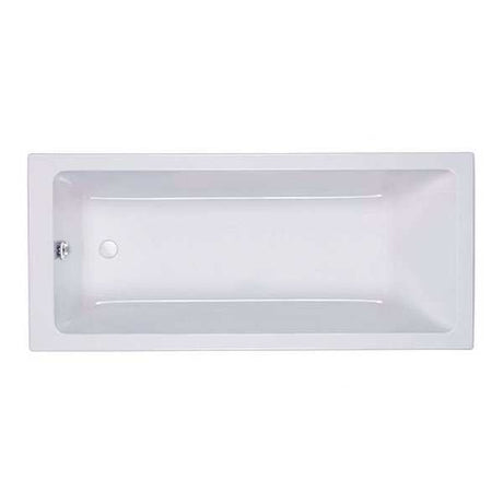 Roca Gap Single Ended Acrylic Bath with Feet 1700mm x 700mm - 0 Tap Hole - 24717000