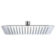 Bristan Contemporary Slimline Square Fixed Shower Head 250mm  - Chrome