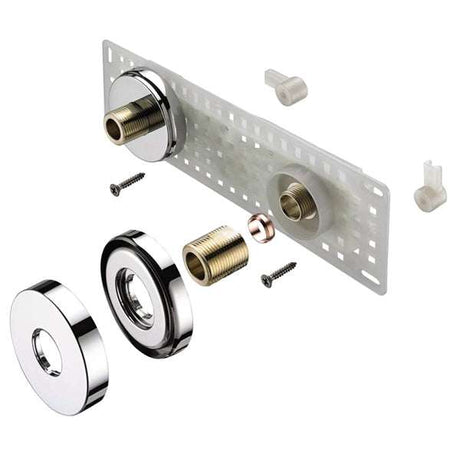 Bristan Contemporary Bar Shower Valve Wall Mounting Kit 150mm Centres 