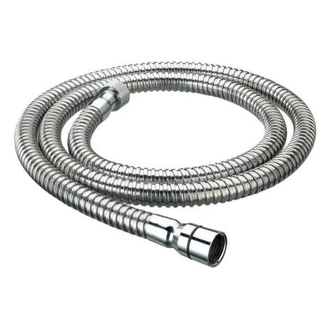 Bristan Cone to Nut Stainless Steel Shower Hose, 1.75m, 8mm Bore, Chro