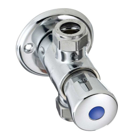 Bristan Exposed Modern Timed Flow Control for Water Economy - Chrome -