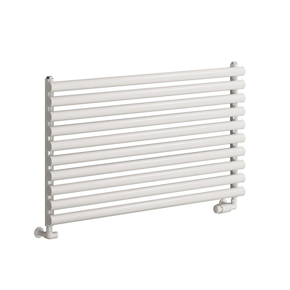 Reina Nevah 295mm High x 1000mm Wide Single Designer Horizontal Radiator - Chrome - RND - NVH210SW - TAP 'N' SHOWER