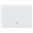 Roman Anti Slip Rectangular Shower Tray 900 x 800mm - White - RSTG98