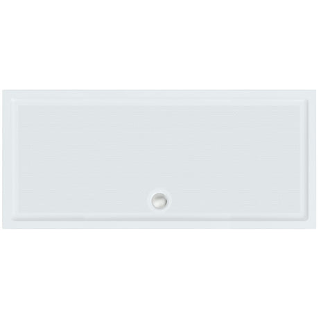 Roman Anti-Slip Rectangular Shower Tray 1500 x 800mm - Matt White - RSTG158