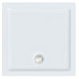 Roman Anti Slip Square Shower Tray 760 x 760mm - White - RSTG76