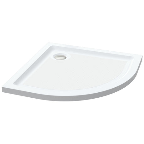 Roman Anti Slip Quadrant Shower Tray 900 x 900mm - White - RSQG90