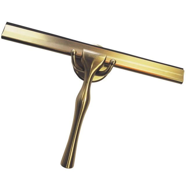 Roman Shower Squeegee - Brushed Brass - RSB0100BR