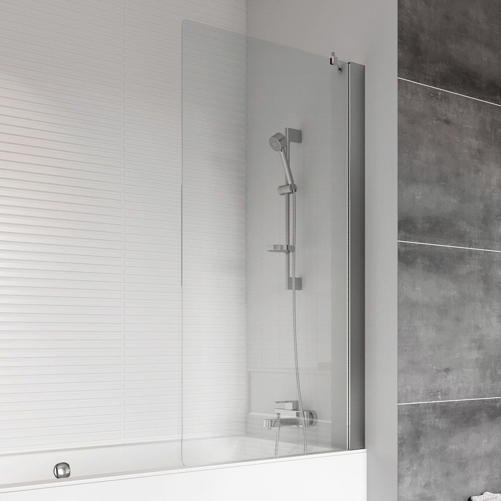 Roman Haven6 Fixed Bath Screen 1467 x 800mm - Chrome - H2D11CS