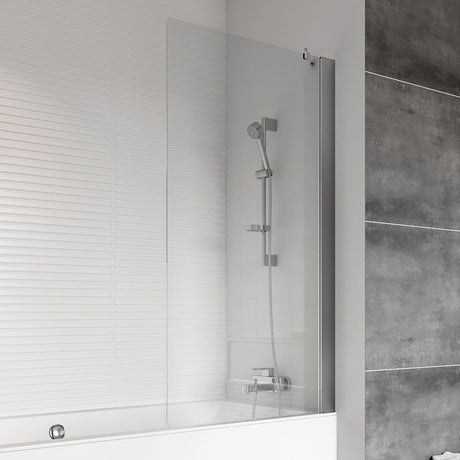 Roman Haven6 Fixed Bath Screen 1467 x 800mm - Chrome - H2D11CS
