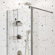 Roman Haven 8mm Glass Wetroom Panel 1400mm - Chrome  - H8SP14CS