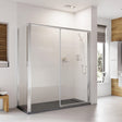 Roman Haven Level Access Right Hand Sliding Shower Door 1200mm  - Chrome - H3LER12CS