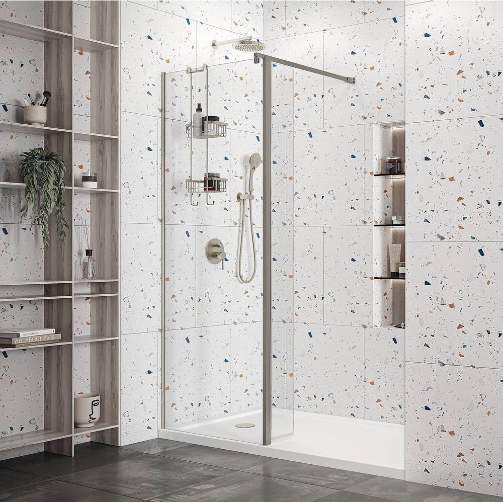 Roman Haven 10mm Wetroom Panel 1400mm - Chrome - H10SP14CS - TAP 'N' SHOWER