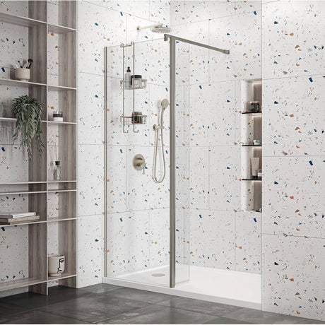 Roman Haven 10mm Wetroom Panel 1400mm - Chrome - H10SP14CS