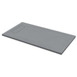 Roman Infinity Rectangular Shower Tray 1600 x 900mm - Slate Grey - IGS169G