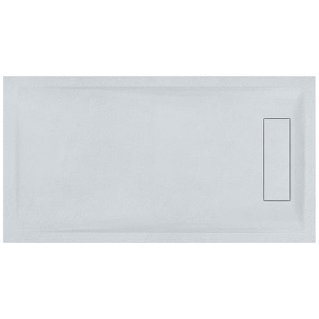 Roman Infinity Rectangular Shower Tray 1200 x 800mm - Slate White - IGS128W