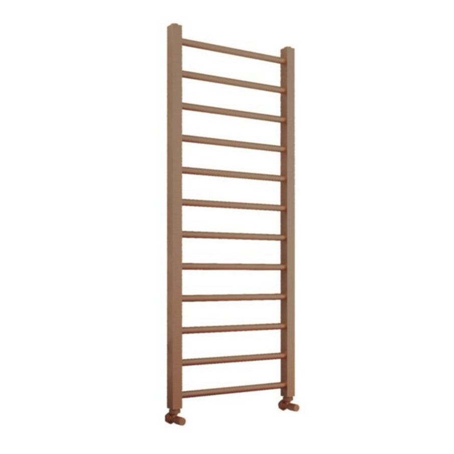 Scudo Vibe Towel Radiator 1200 x 500mm - Brushed Bronze - VI-12-50-BZ