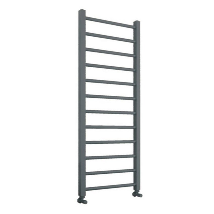 Scudo Vibe Towel Radiator 1200 x 500mm - Gunmetal - VI - 12 - 50 - GM - TAP 'N' SHOWER