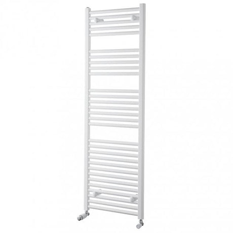 Towelrads Pisa Straight Heated Towel Rail 1500mm High x 400mm Wide - White - 160009